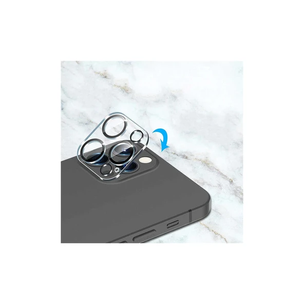 Vendas iPhone 13 Pro İntegrad Tam Uyumlu Kamera Lens Koruyucu - 4