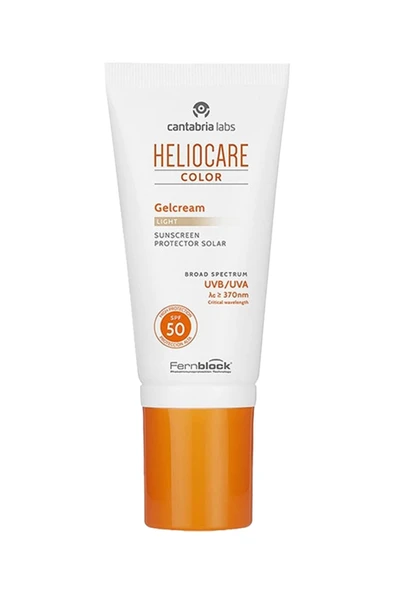 Heliocare Color Gelcream Light Buğday Renkli Güneş Kremi Spf 50 50 ml