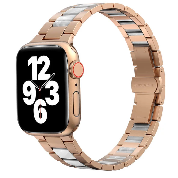 Vendas Apple Watch 42mm Wiwu Resin Steel Belt Metal Kordon ( Saat Değildir ) - 2