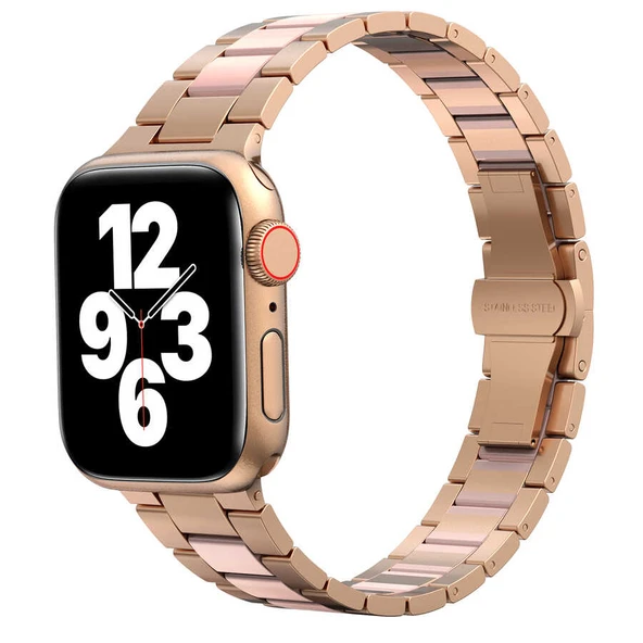 Vendas Apple Watch 42mm Wiwu Resin Steel Belt Metal Kordon ( Saat Değildir ) - 4