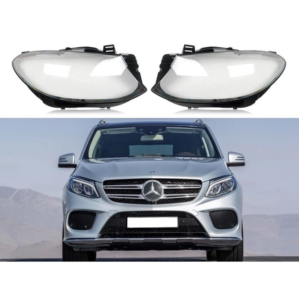 Mercedes Gle 2015-19 Sağ Far Camı Ce Standart İthal ürün görseli 1