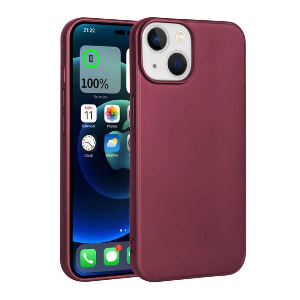 Vendas iPhone 14 Plus Uyumlu Fora Serisi Yumuşak Rubber Soft Silikon Kılıf