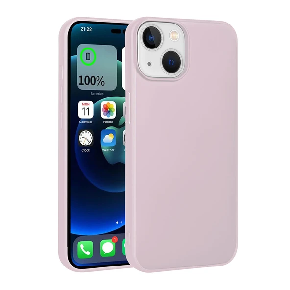 Vendas iPhone 15 Plus Uyumlu (15 Plus) Fora Serisi Yumuşak Rubber Silikon Kılıf - Resim 2