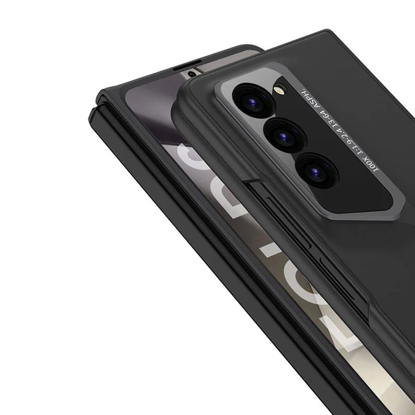 Galaxy Z Fold 6 Kılıf Ultra İnce Kamera Korumalı Sert Rubber Zore Procase Kapak - 10