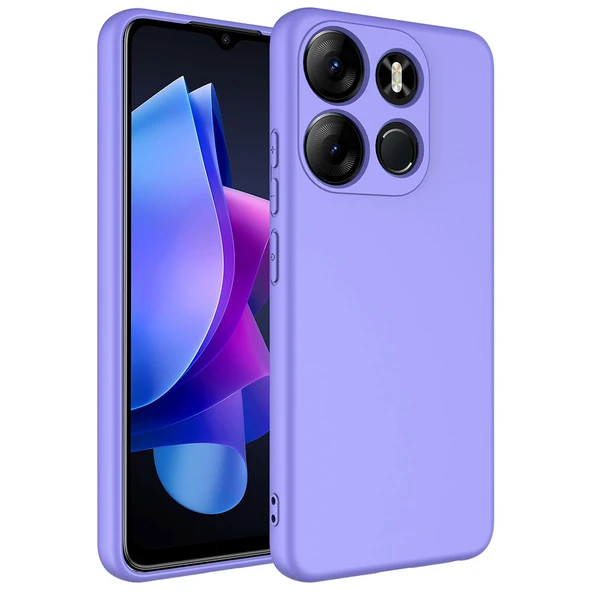 Vendas Tecno Spark Go 2023 Uyumlu W-Lansman Serisi Içi Kadife Ipek Dokulu Lansman Kılıf - Resim 5