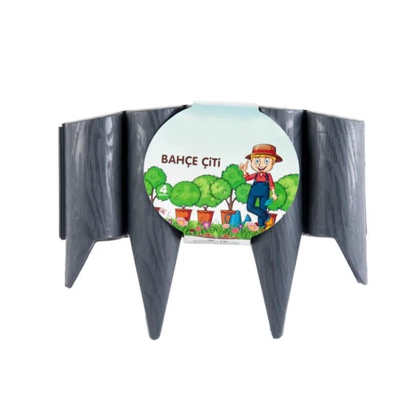 Omnipazar SO-IBC3 Eko İstanbul Bahçe Çiti 4'lü Set 31x23 cm - 5