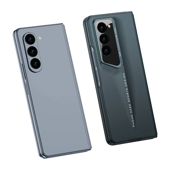 Galaxy Z Fold 6 Kılıf Ultra İnce Kamera Korumalı Sert Rubber Zore Procase Kapak - 6