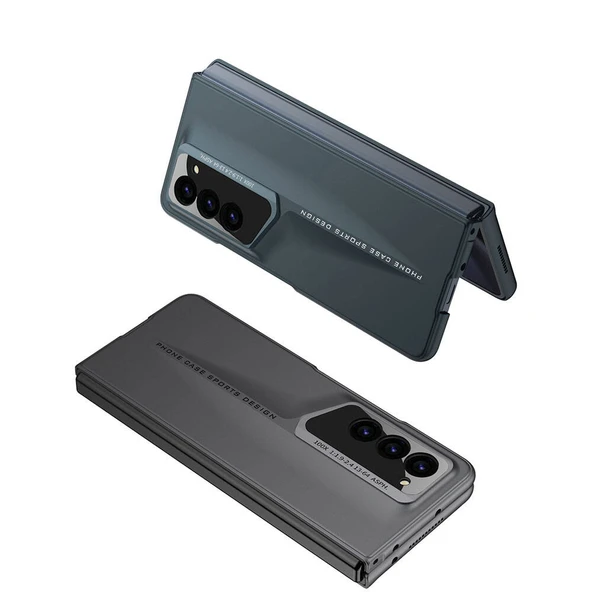 Galaxy Z Fold 6 Kılıf Ultra İnce Kamera Korumalı Sert Rubber Zore Procase Kapak - 5