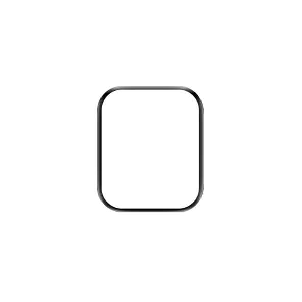 Apple Watch 10 46mm Çizilmeyi Önleyici Zore First Class Zore PMMA Pet Saat Ekran Koruyucu - Resim 3