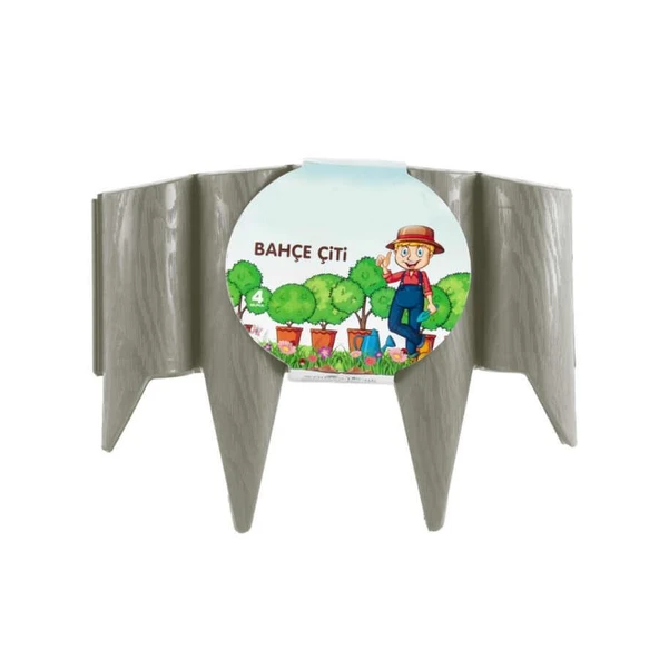 Omnipazar SO-IBC3 Eko İstanbul Bahçe Çiti 4'lü Set 31x23 cm - 3