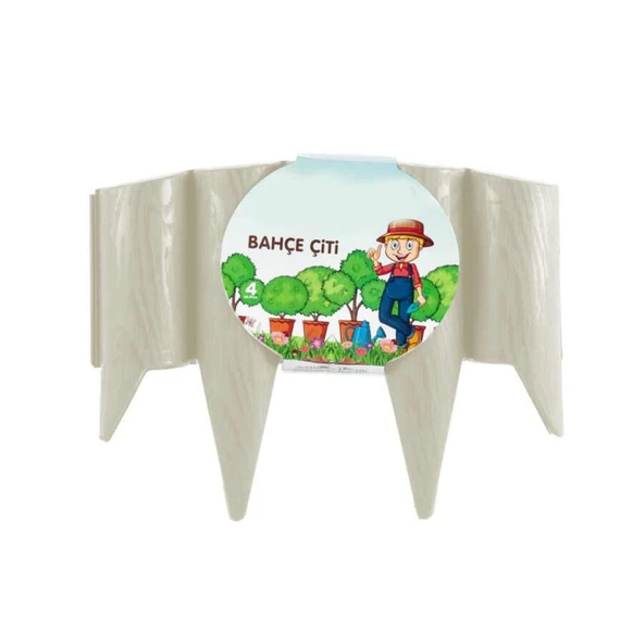 Omnipazar SO-IBC3 Eko İstanbul Bahçe Çiti 4'lü Set 31x23 cm