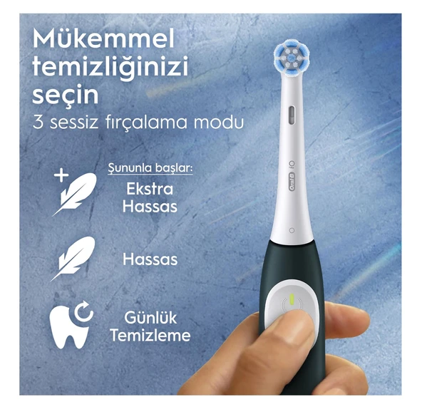 Oral-B iO 2 Yeşil Seyahat Kabı ile Şarjlı Diş Fırçası - 3