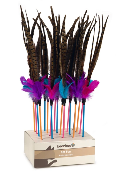 Beeztees Kedi Oltası, Ucu Tüylü-10cm, 30cm - Resim 5