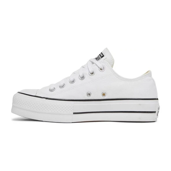 Converse Converse Chuck Taylor All Star Lift Ox White Black - Resim 5