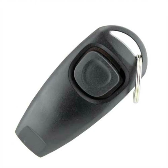 Köpek Eğitimi için Düdüklü Clicker 6 cm. Siyah ürün görseli 1