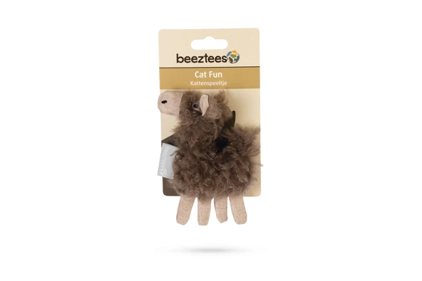 Beeztees Kedi Oyuncağı, Eşek, Peluş, Kahverengi, 13x9x3cm - Resim 2