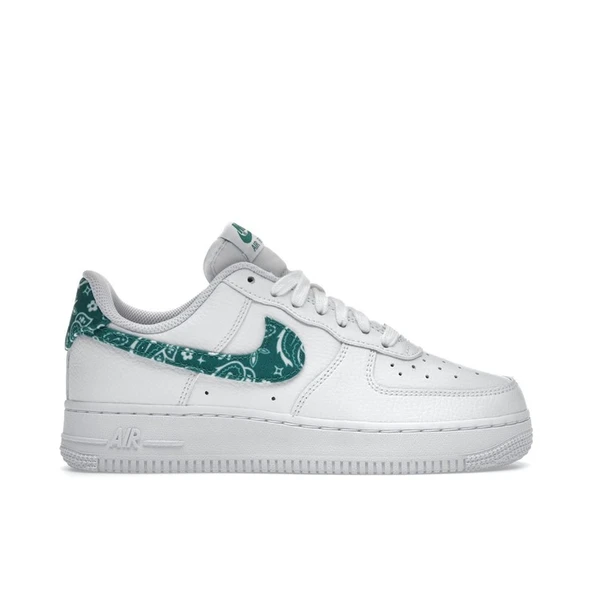 Nike Air Force 1 Low 07 Essential White Green Paisley ürün görseli 1