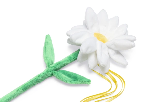 Beeztees Kedi Oltası, Çiçek Çeklinde, Peluş ve Kurdelalar, Çeşitli Renklerde, 45x6x3cm - Resim 12