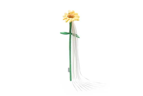 Beeztees Kedi Oltası, Çiçek Çeklinde, Peluş ve Kurdelalar, Çeşitli Renklerde, 45x6x3cm - Resim 5