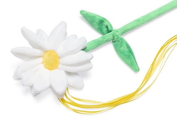 Beeztees Kedi Oltası, Çiçek Çeklinde, Peluş ve Kurdelalar, Çeşitli Renklerde, 45x6x3cm - Resim 10