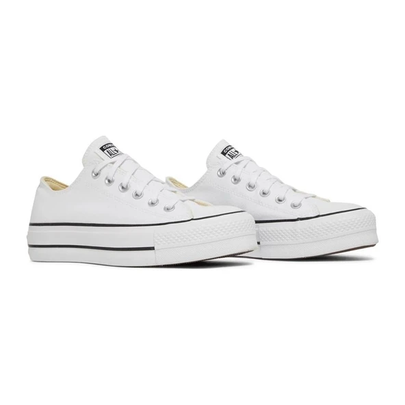 Converse Converse Chuck Taylor All Star Lift Ox White Black - Resim 2