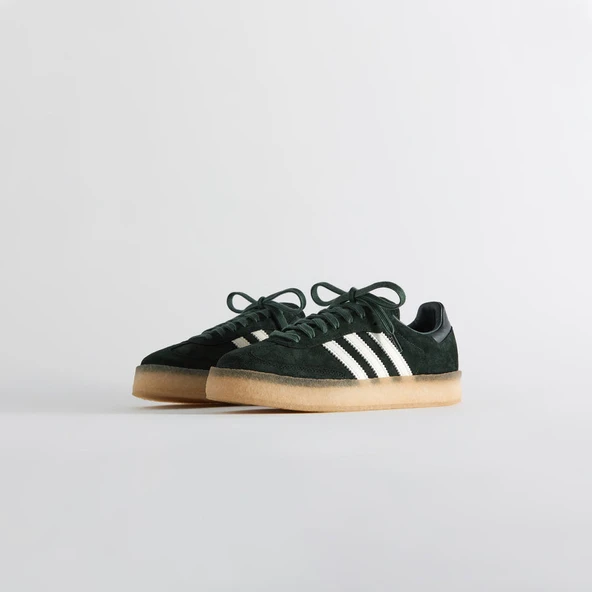 Adidas Clarks 8th Street Samba by Ronnie Fieg Shadow Green - Resim 8