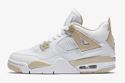 Nike Air Jordan Retro 4 Linen - Resim 5
