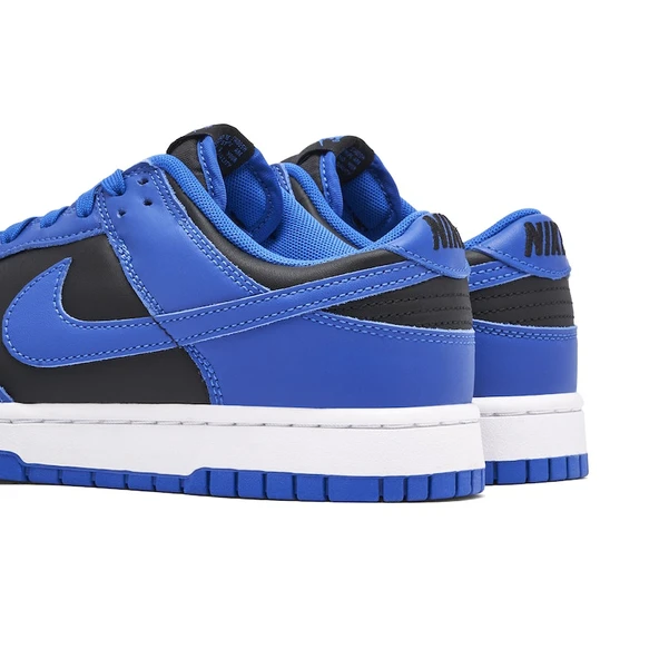 Nike Dunk Low Retro Black Hyper Cobalt 2021 - Resim 4