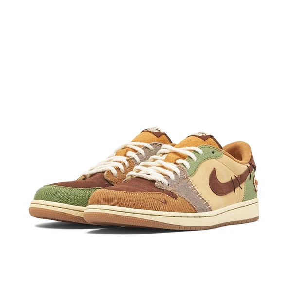 Nike Air Jordan 1 Retro Low OG X Zion Williamson Voodoo - Resim 2