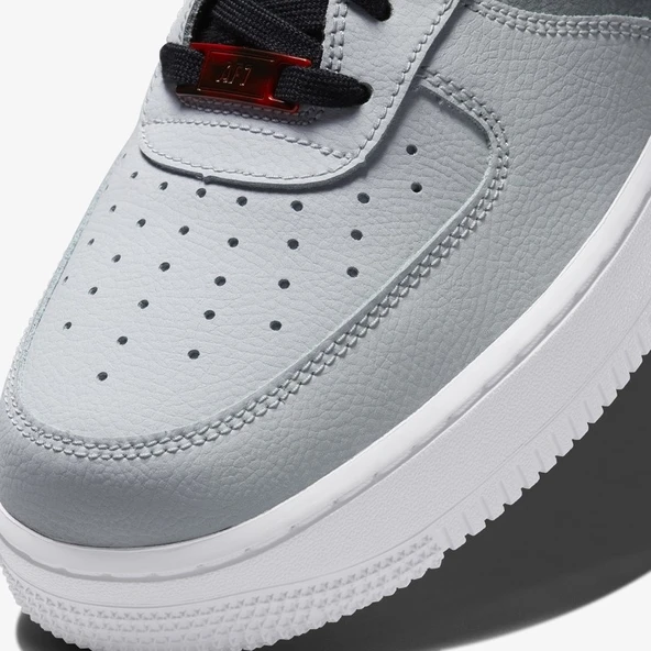 Nike Air Force 1 07 LV8 Black Smoke Grey - Resim 6
