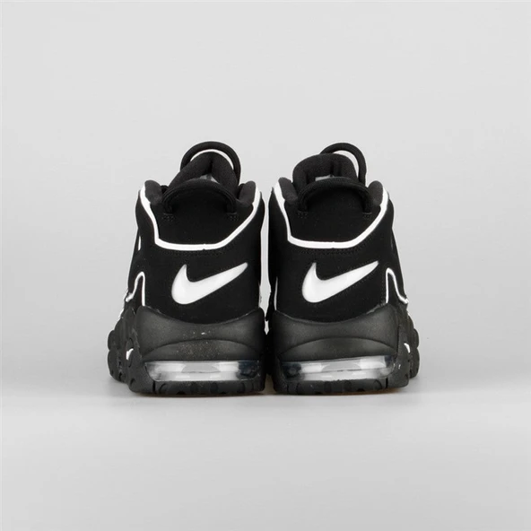 Nike Air More Uptempo Black White - Resim 4