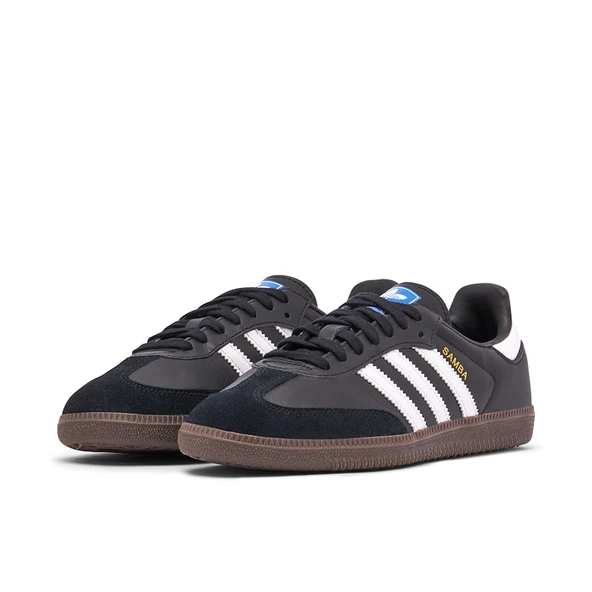 Adidas Samba OG Black White Gum - Resim 3
