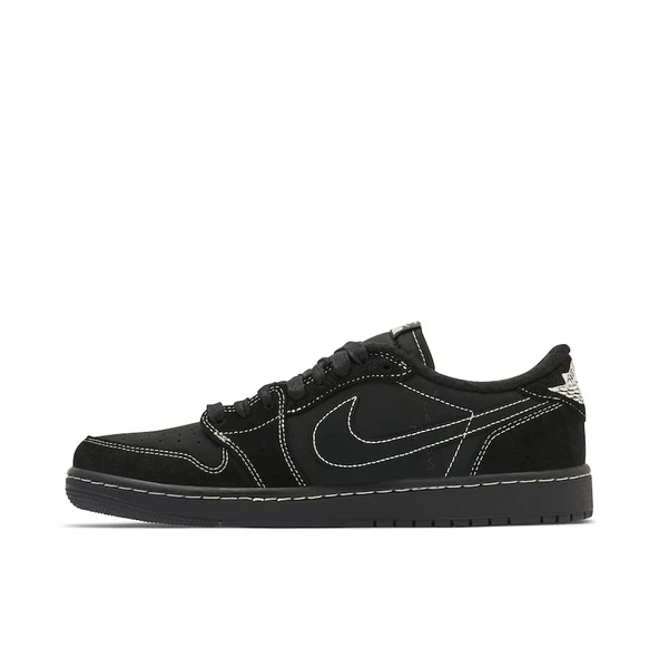 Nike Air Jordan 1 Retro Low OG SP x Travis Scott Black Phantom - Resim 6