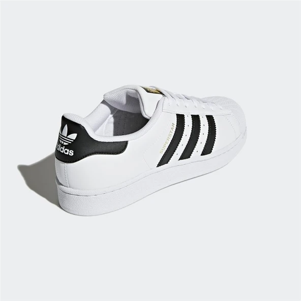 Adidas Superstar White Black - Resim 2
