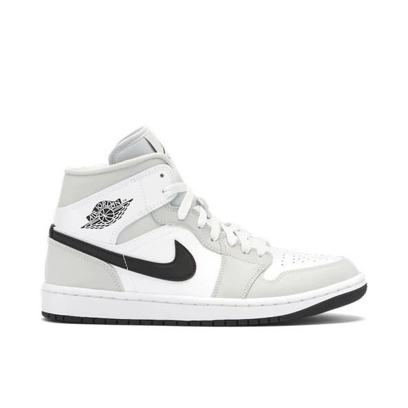 Nike Air Jordan 1 Mid Light Smoke Grey ürün görseli 1
