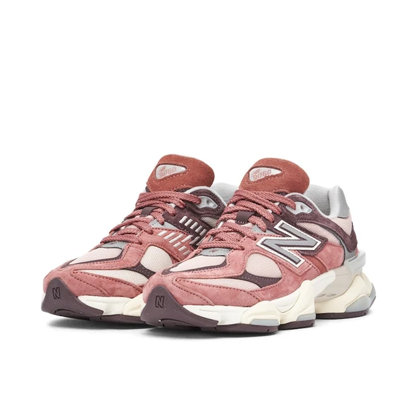 New Balance 9060 Sea Salt Cherry Blossom - Resim 5