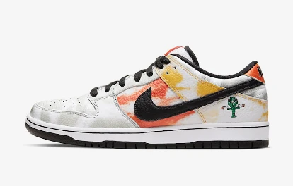 Nike SB Dunk Raygun White Tie-Dye - 6