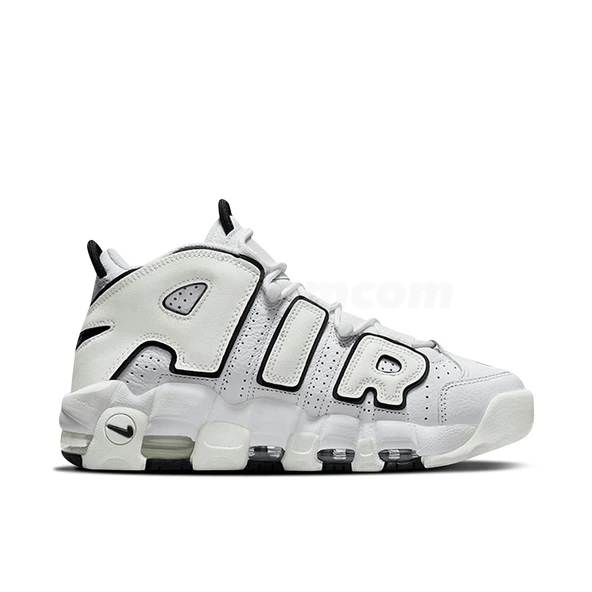 Nike Air More Uptempo White Black ürün görseli 1