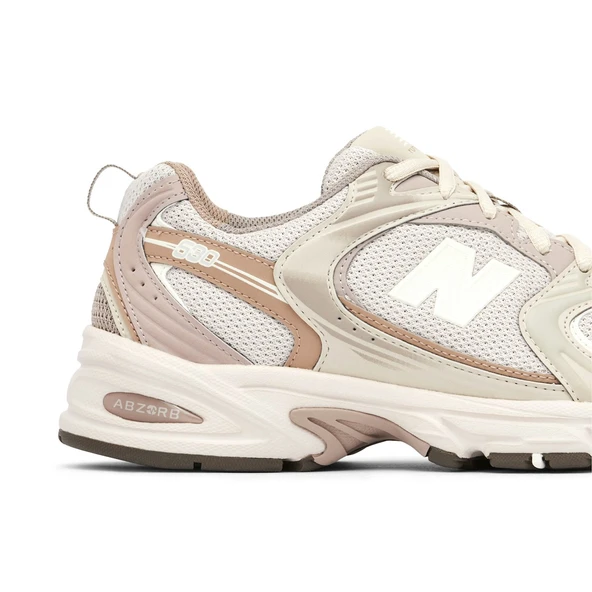 New Balance 530 Cream Beige - Resim 5