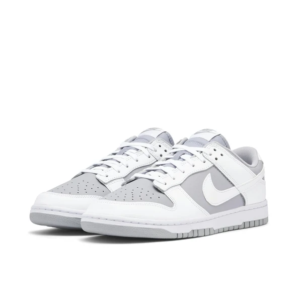 Nike Dunk Low Retro White Grey - Resim 6