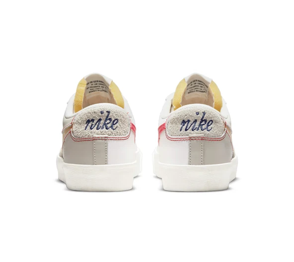 Nike Blazer Low 77 Premium Light Bone - Resim 5