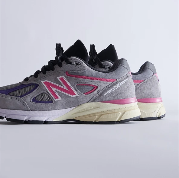 Kith x New Balance 990v4 United Arrows & Sons - Resim 2