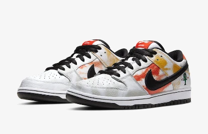 Nike SB Dunk Raygun White Tie-Dye - 5