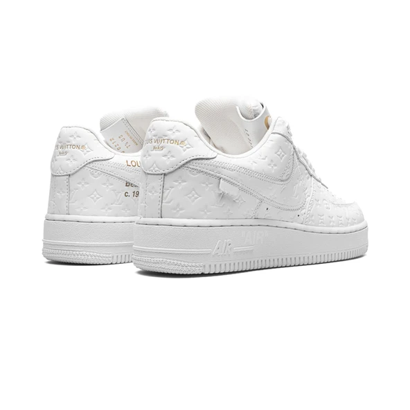 Nike Air Force 1 Low x Louis Vuitton By Virgil Abloh White - Resim 3