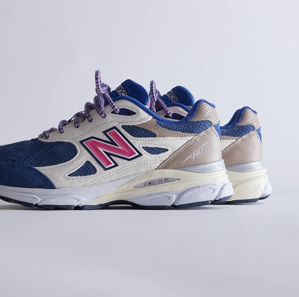 Kith x New Balance 990v3 Daytona ürün görseli 1