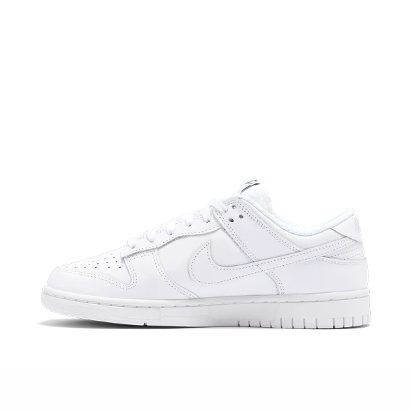 Nike Dunk Low Triple White - Resim 4