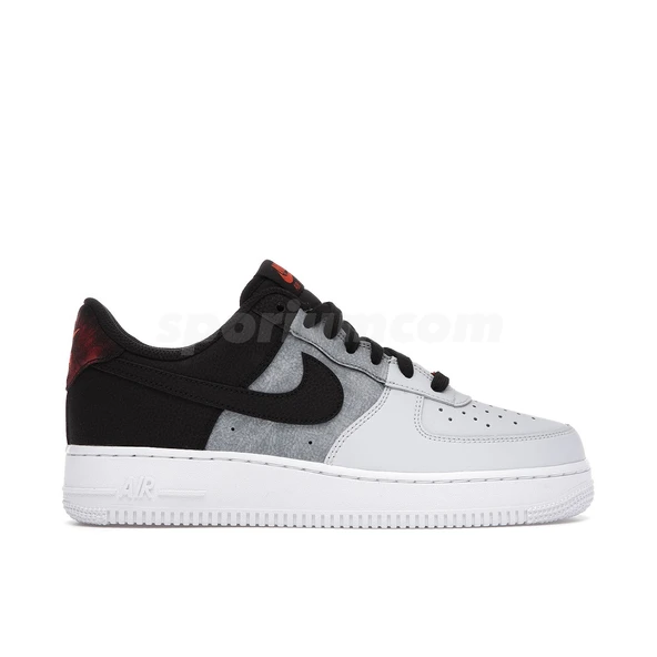 Nike Air Force 1 07 LV8 Black Smoke Grey ürün görseli 1