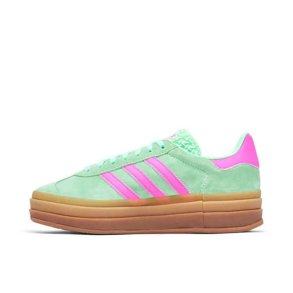Adidas Gazelle Bold Green Womens - Resim 2