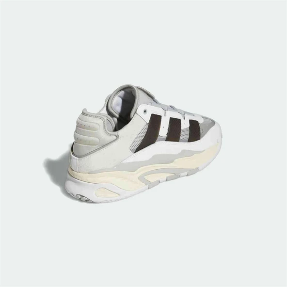 Adidas Niteball White Black Grey - Resim 3