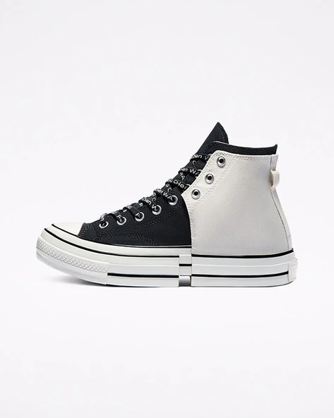 Converse Converse Chuck Taylor All Star Lift Ox White Black - Resim 2